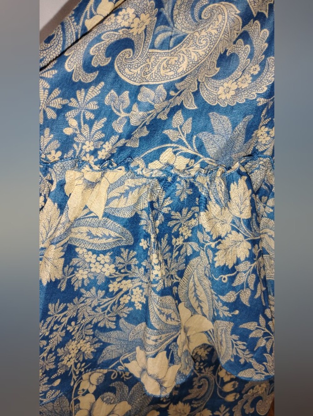 DOUBLE RUFFLE COTTON SKIRT - Picture 3 of 8
